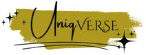 Logo with 'UniqVERSE' text on a gold background
